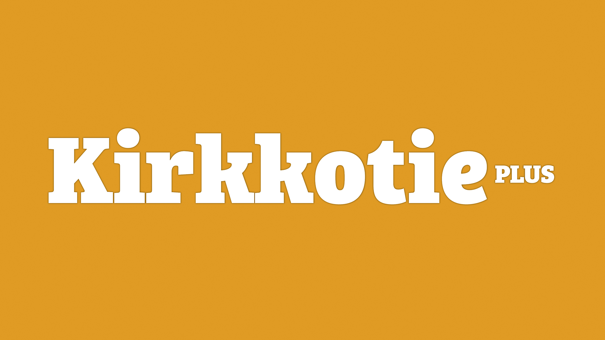 KirkkotiePlus-lehden logo.